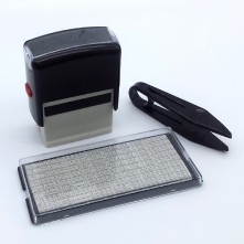 Futech 3814 DIY 回墨印章 活動自組字粒可自組三行